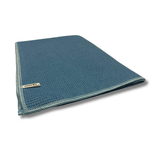 Droogdoek - Blauw, Voor Glas en Inductie, 1 stuk