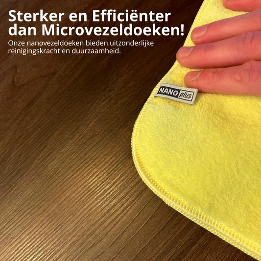 Schoonmaakdoeken - Geel, 10 stuks